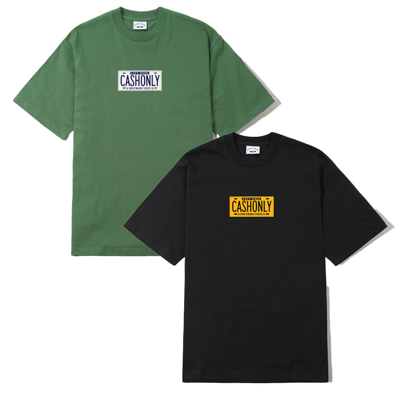 CASH ONLY(キャッシュオンリー)/ License Tee -2.COLOR-