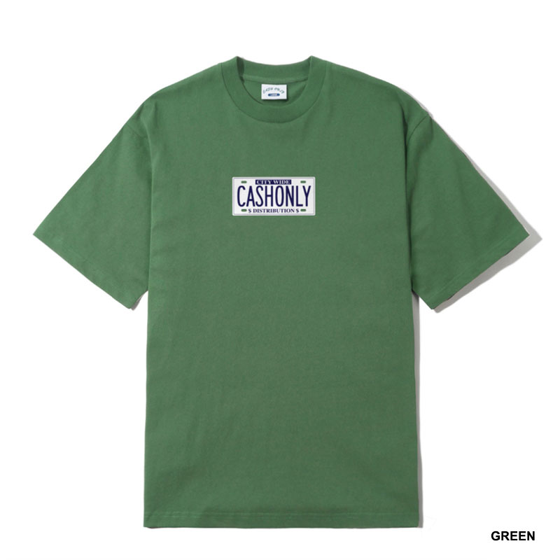 CASH ONLY(キャッシュオンリー)/ License Tee -2.COLOR-