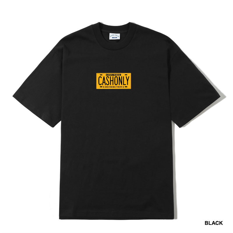 CASH ONLY(キャッシュオンリー)/ License Tee -2.COLOR-