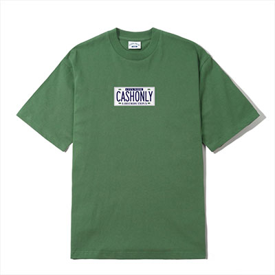 CASH ONLY(キャッシュオンリー)/ License Tee -2.COLOR-
