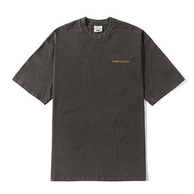 CASH ONLY(キャッシュオンリー)/ Stencil Pigment Dye Tee -2.COLOR-