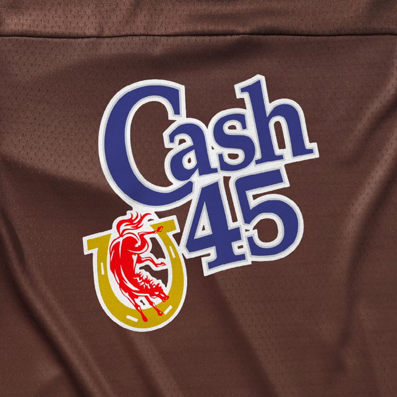 CASH ONLY(キャッシュオンリー)/ Colt S/S Jersey -BROWN-