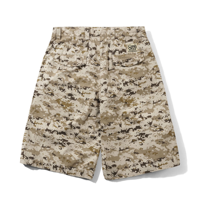 CASH ONLY(キャッシュオンリー)/ Halfway Shorts -CAMO-