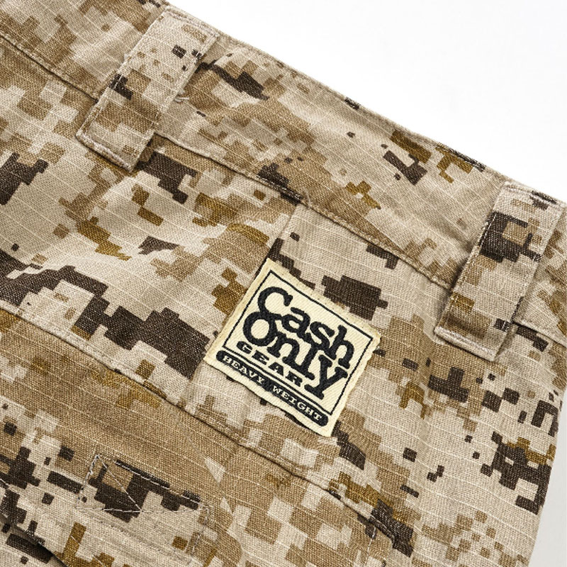 CASH ONLY(キャッシュオンリー)/ Halfway Shorts -CAMO-