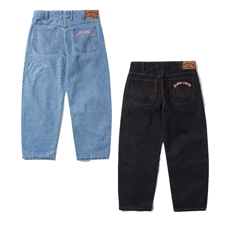 CASH ONLY(キャッシュオンリー)/ Logo Baggy Denim Jeans -2COLOR-