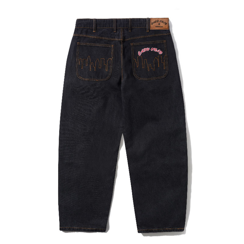 CASH ONLY(キャッシュオンリー)/ Logo Baggy Denim Jeans -2COLOR-