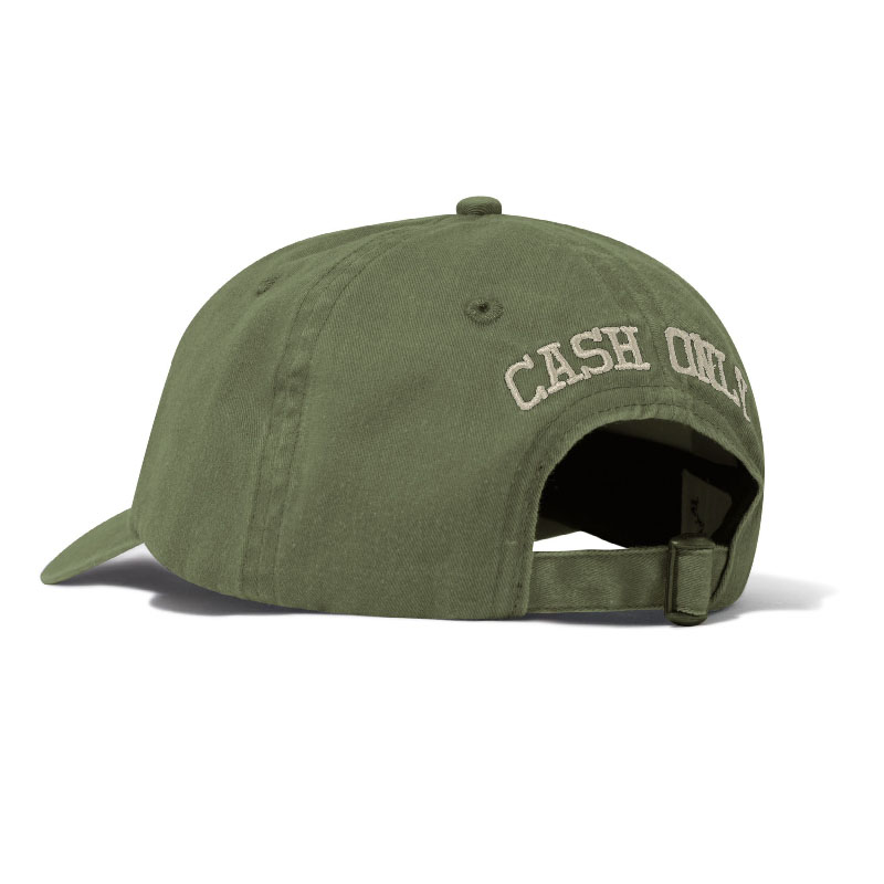 CASH ONLY(キャッシュオンリー)/ Campus 6 Panel Cap -2COLOR-