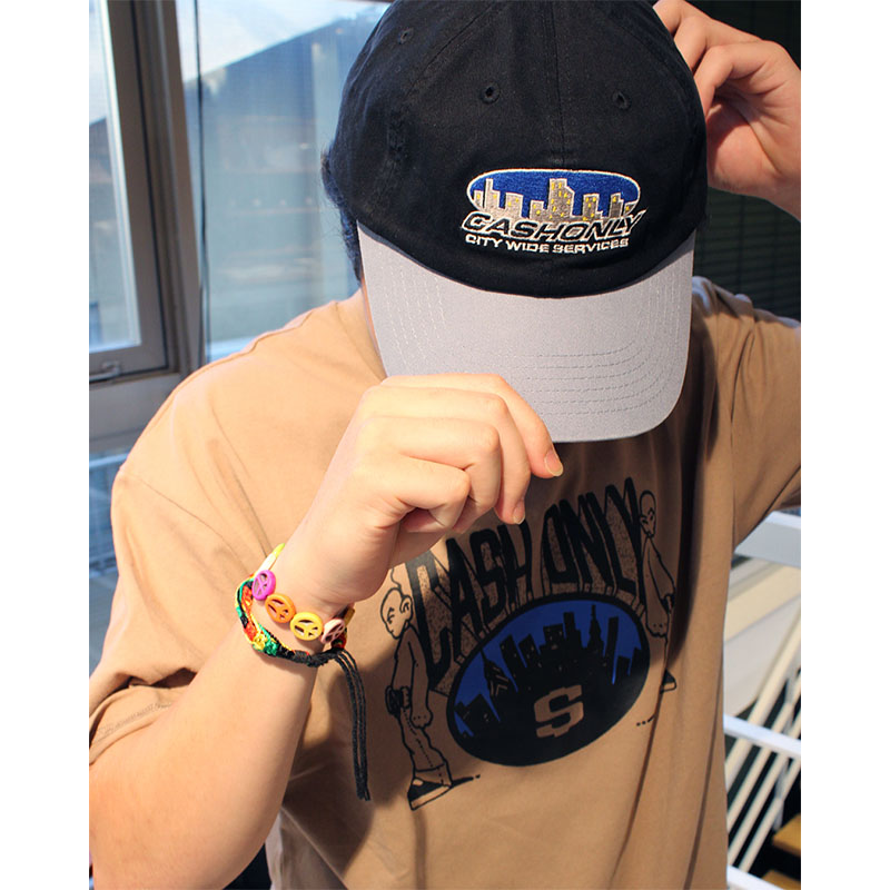 CASH ONLY(キャッシュオンリー)/ City Wide 6 Panel Cap -2COLOR-