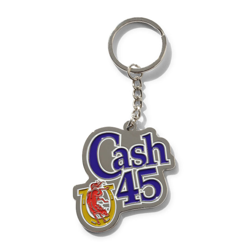 CASH ONLY(キャッシュオンリー)/ Colt Key Chain -SILVER-