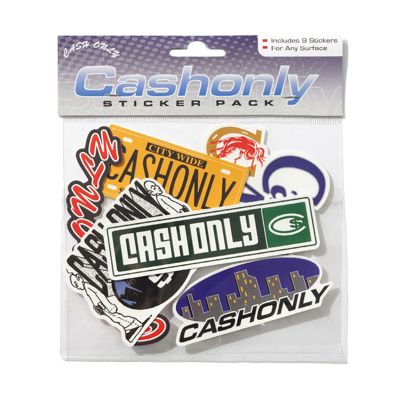 CASH ONLY(キャッシュオンリー)/ Drop14 Sticker Pack -ASST-