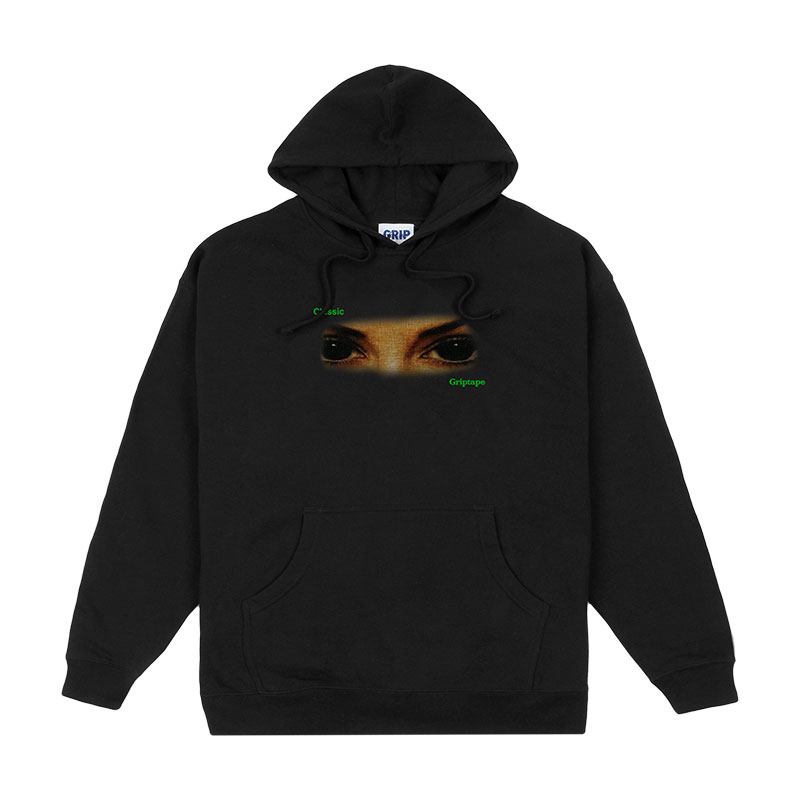 CLASSIC GRIP(クラシックグリップ)/ EYE OPNING HOODY -BLACK-