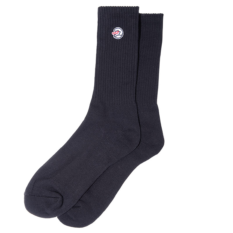 CLASSIC GRIP(クラシックグリップ)/ TONY EMBROIDERED SOCKS -2COLOR-(BLACK)