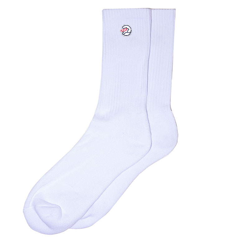 CLASSIC GRIP(クラシックグリップ)/ TONY EMBROIDERED SOCKS -2COLOR-(WHITE)