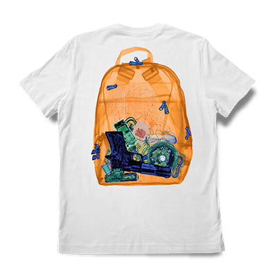 CLASSIC GRIP(クラシックグリップ)/ XRAY T-SHIRT -2COLOR-