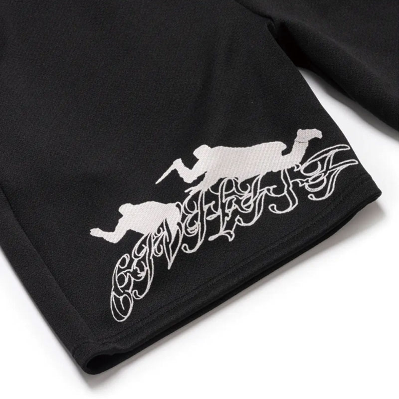 Civilist Berlin(シビリストベルリン)/ STAB MESH SHORTS -BLACK-