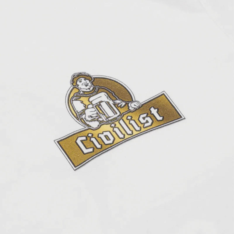 Civilist Berlin(シビリストベルリン)/ SCHULLE CHROME TEE -2COLOR-