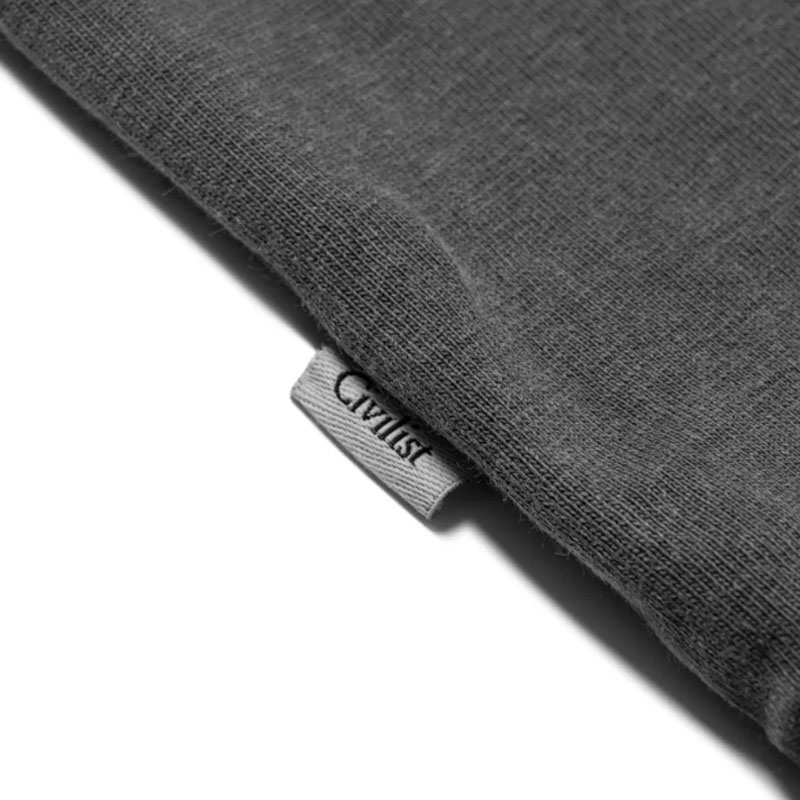 Civilist Berlin(シビリストベルリン)/ STAB TEE -CHARCOAL-