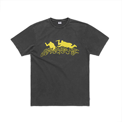 Civilist Berlin(シビリストベルリン)/ STAB TEE -CHARCOAL-