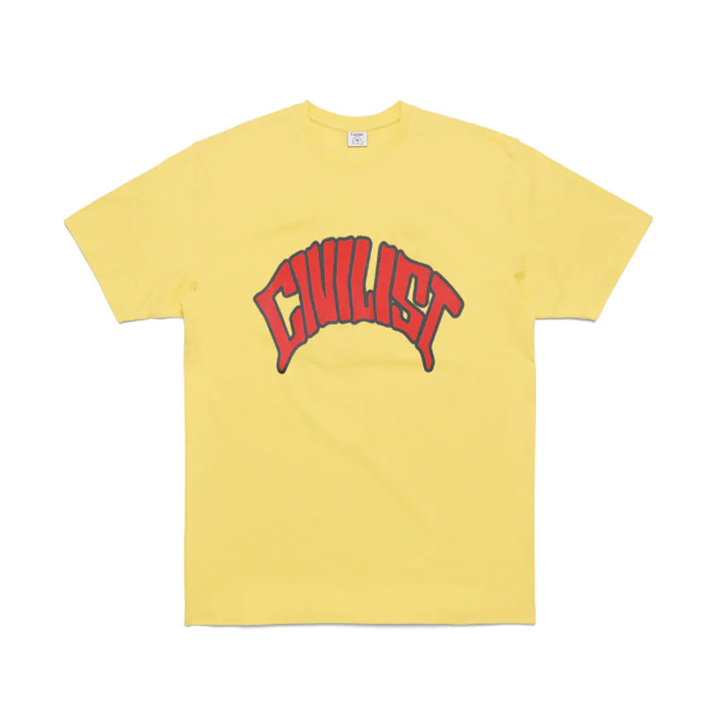 Civilist Berlin(シビリストベルリン)/ ARCH TEE -2COLOR-(LIME)
