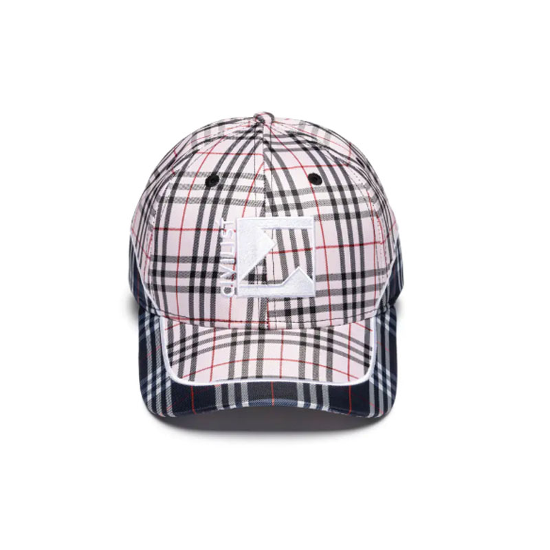 Civilist Berlin(シビリストベルリン)/ CHECKS LOW PRO CAP -PINK/BLUE-