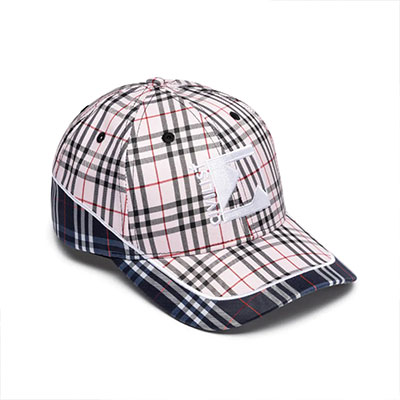 Civilist Berlin(シビリストベルリン)/ CHECKS LOW PRO CAP -PINK/BLUE-