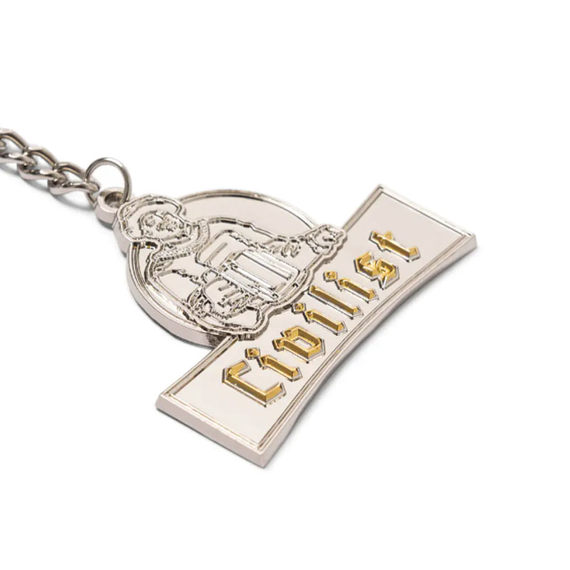 Civilist Berlin(シビリストベルリン)/ SCHULLE KEYCHAIN -SILVER-