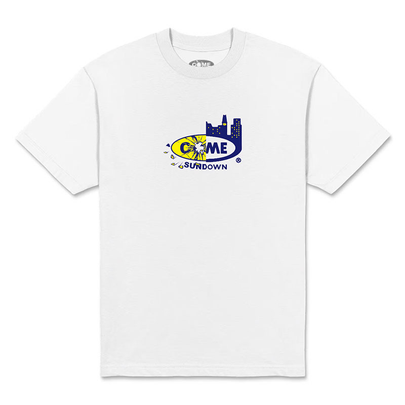 COME SUNDOWN(カムサンダウン)/ COMBO SS TEE -2.COLOR-(WHITE)