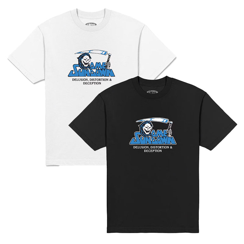 COME SUNDOWN(カムサンダウン)/ DELUSION SS TEE -2.COLOR-