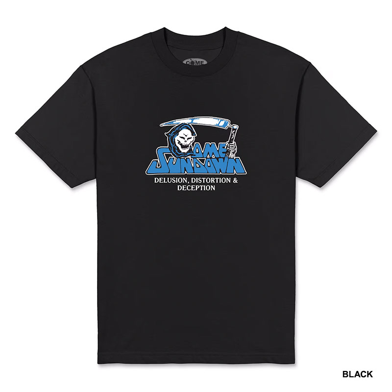 COME SUNDOWN(カムサンダウン)/ DELUSION SS TEE -2.COLOR-