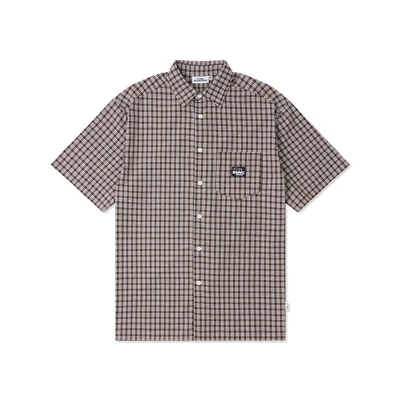 COME SUNDOWN(カムサンダウン)/ STACKS SHIRT -2.COLOR-(BROWN)