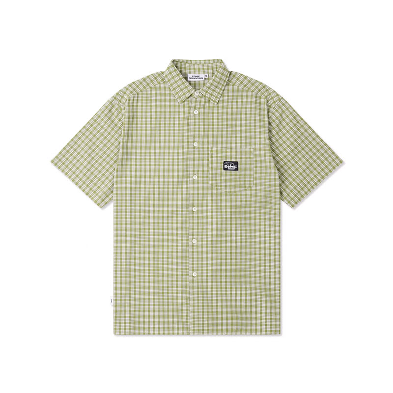 COME SUNDOWN(カムサンダウン)/ STACKS SHIRT -2.COLOR-(GREEN)