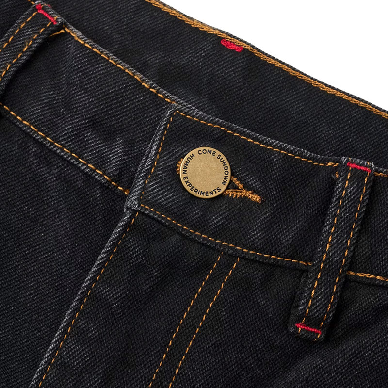 COME SUNDOWN(カムサンダウン)/ HEADACHE JEANS -BLACK-