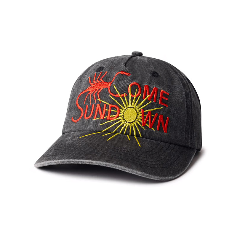 COME SUNDOWN(カムサンダウン)/ ENTOMOLOGY CAP -BLACK-