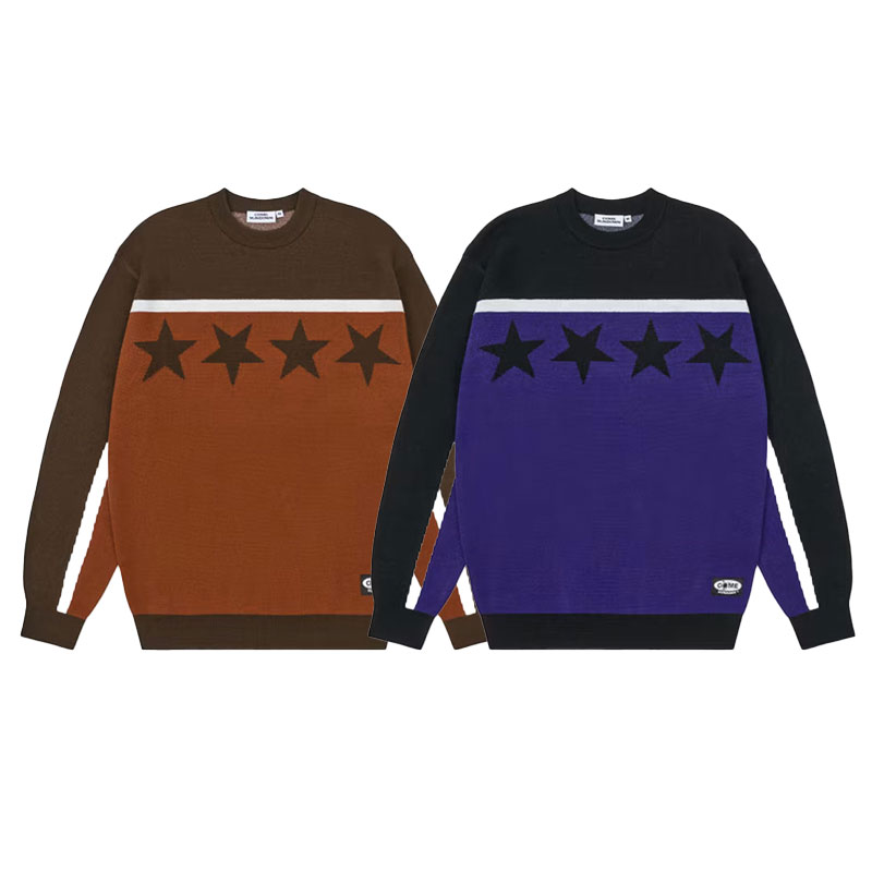 COME SUNDOWN(カムサンダウン)/ BURN OUT KNIT -2COLOR-