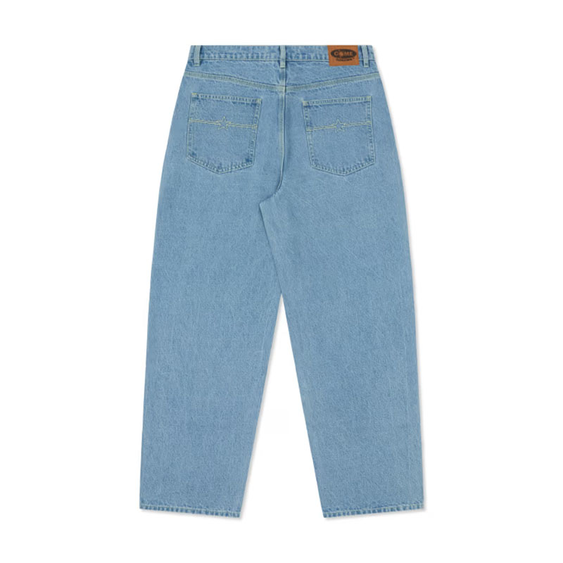 COME SUNDOWN(カムサンダウン)/ BURN OUT DOUBLE KNEE JEANS -2COLOR-