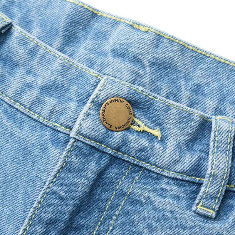 COME SUNDOWN(カムサンダウン)/ BURN OUT DOUBLE KNEE JEANS -2COLOR-