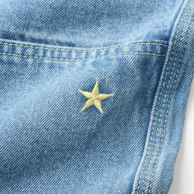 COME SUNDOWN(カムサンダウン)/ BURN OUT DOUBLE KNEE JEANS -2COLOR-