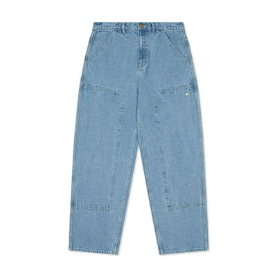 COME SUNDOWN(カムサンダウン)/ BURN OUT DOUBLE KNEE JEANS -2COLOR-