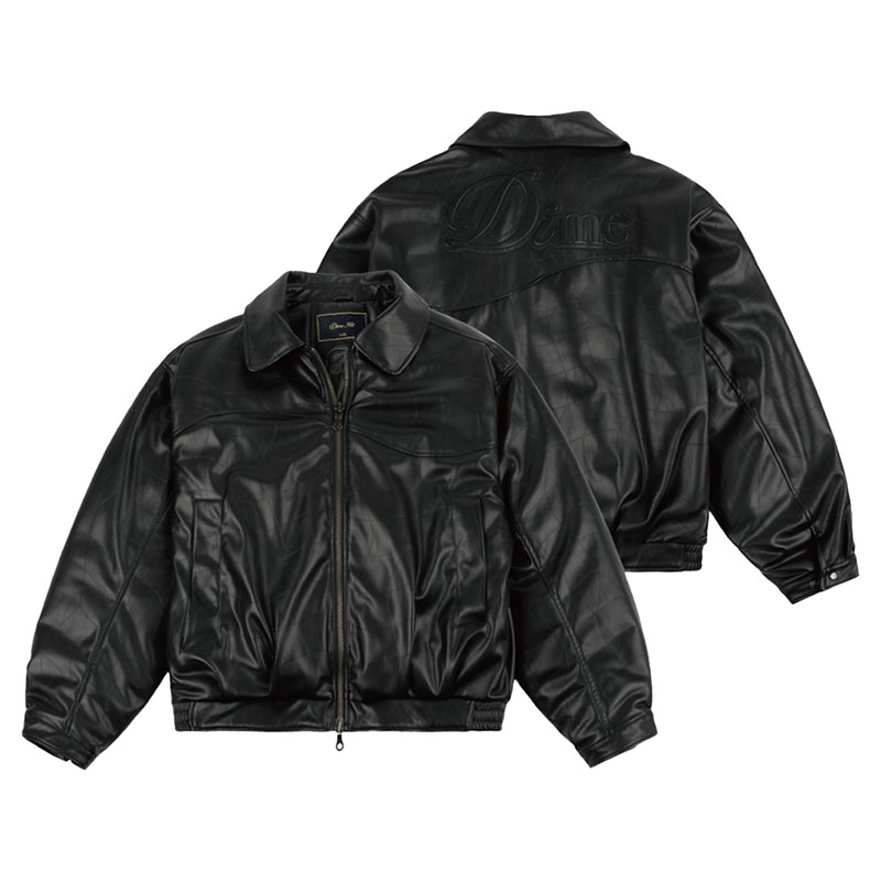 Dime MTL(ダイム)/ DEBOSSED WAVY JACKET -2.COLOR-(BLACK)