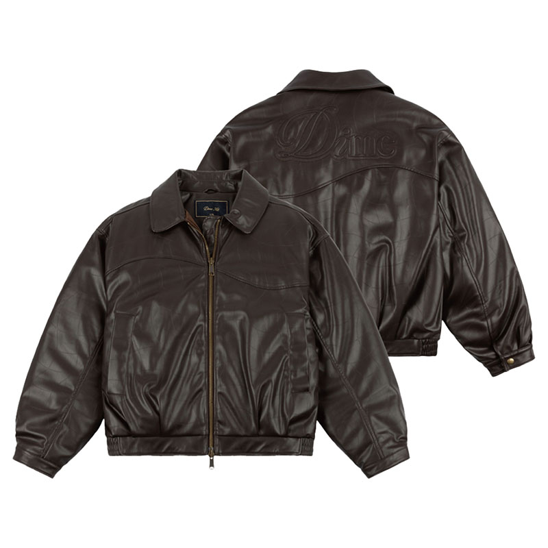 Dime MTL(ダイム)/ DEBOSSED WAVY JACKET -2.COLOR-(BROWN)