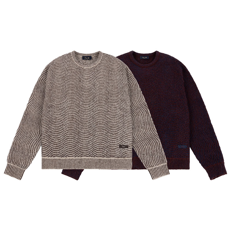 Dime MTL(ダイム)/ MOHAIR WAVE KNIT -2.COLOR-