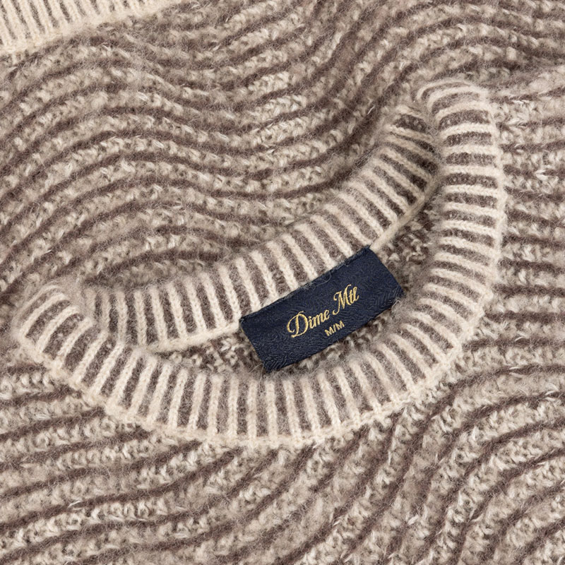 Dime MTL(ダイム)/ MOHAIR WAVE KNIT -2.COLOR-