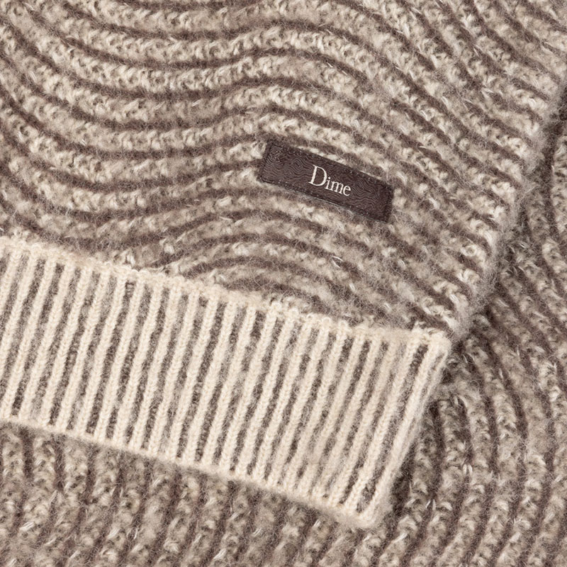 Dime MTL(ダイム)/ MOHAIR WAVE KNIT -2.COLOR-