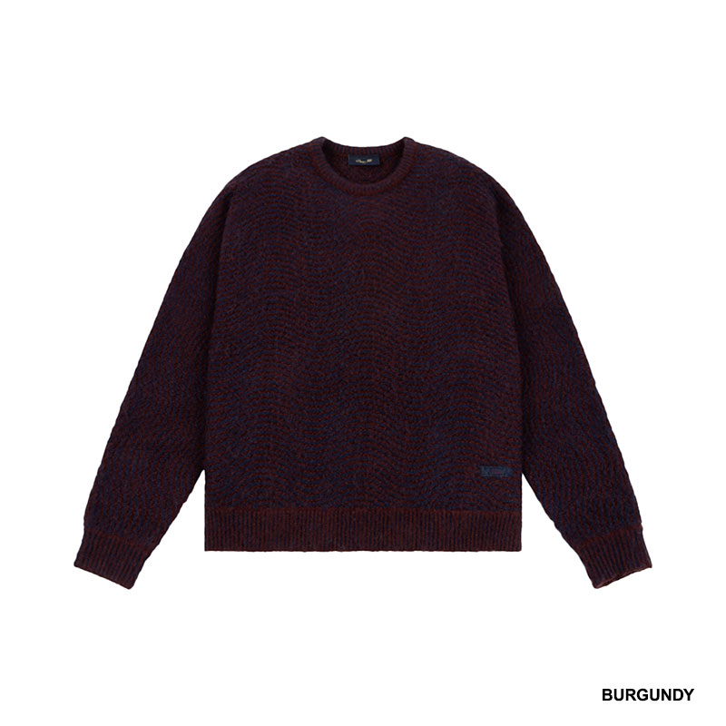 Dime MTL(ダイム)/ MOHAIR WAVE KNIT -2.COLOR-