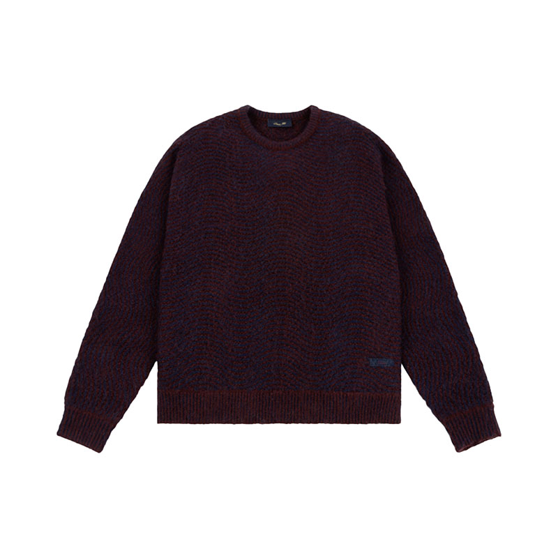 Dime MTL(ダイム)/ MOHAIR WAVE KNIT -2.COLOR-(BURGUNDY)