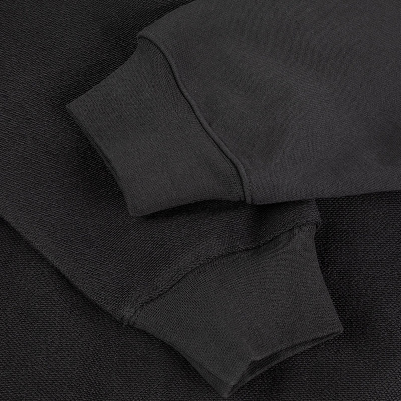 Dime MTL(ダイム)/ REVERSE FRENCH TERRY ZIP HOODIE -BLACK-