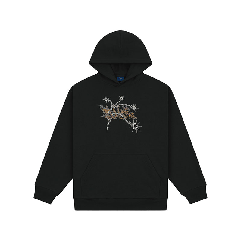 Dime MTL(ダイム)/ FLAIL HOODIE -2.COLOR-(BLACK)