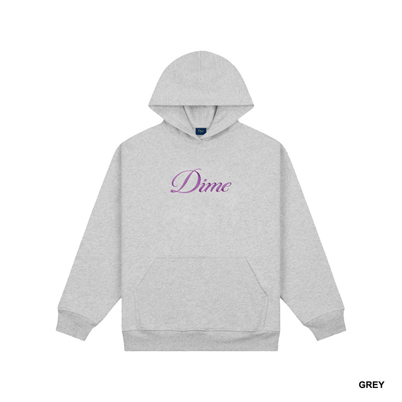 Dime MTL(ダイム)/ CURSIVE HOODIE -3.COLOR-