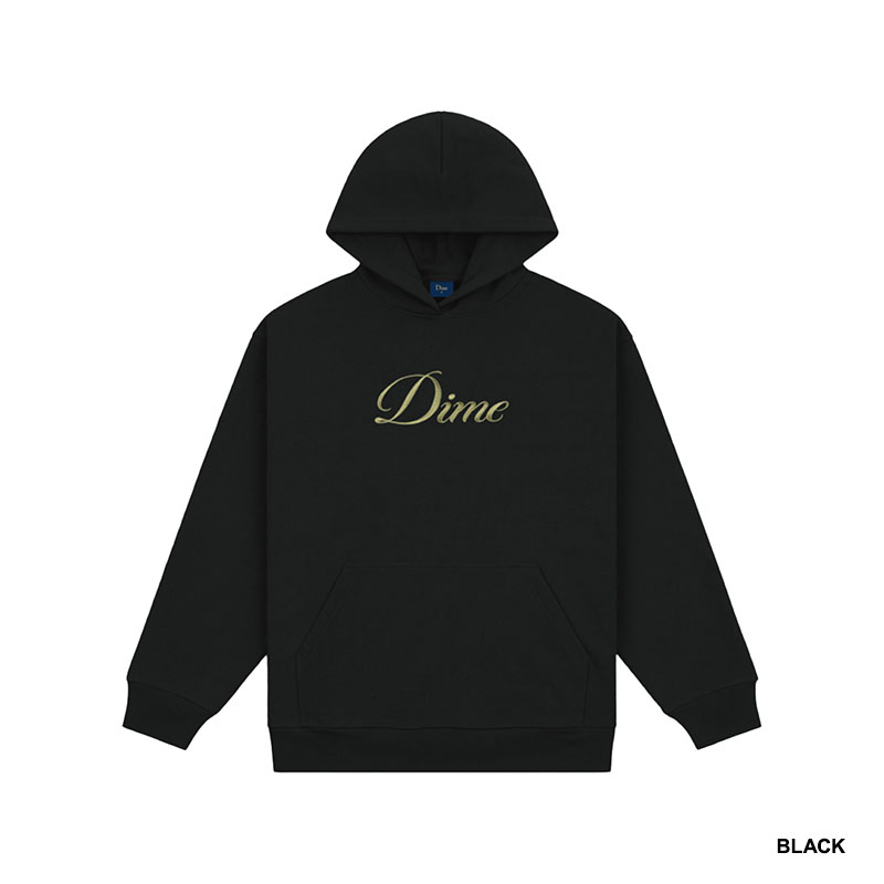 Dime MTL(ダイム)/ CURSIVE HOODIE -3.COLOR-