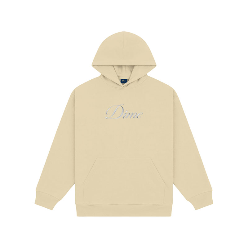 Dime MTL(ダイム)/ CURSIVE HOODIE -3.COLOR-(CREAM)